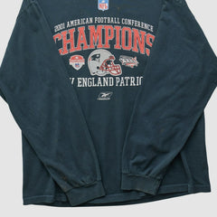 New England Patriots 2001 Long Sleeve T-shirt - Black T-shirts