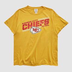 Kansas City Chiefs NFL 2010s T-shirt - Yellow T-shirts