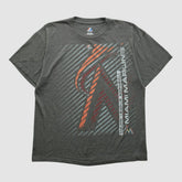 Miami Marlins Majestic 2000s T-shirt - Dark Heather Gray - Vintage T-shirts