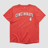 Cincinnati Reds Majestic 2000s T-shirt - Red - Vintage T-shirts