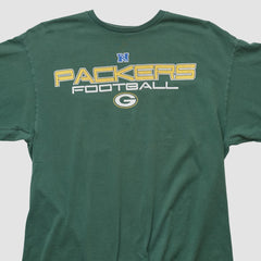 Green Bay Packers NFL 2000s Long Sleeve T-shirt - Green T-shirts