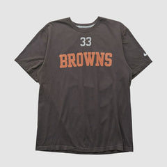 Cleveland Browns 2010s T-shirt - Brown T-shirts
