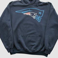 New England Patriots NFL 2010s Hooded Pullover Sweatshirt - Navy Pullover