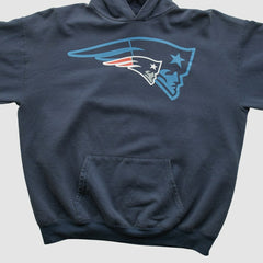 New England Patriots NFL 2010s Hooded Pullover Sweatshirt - Navy Pullover