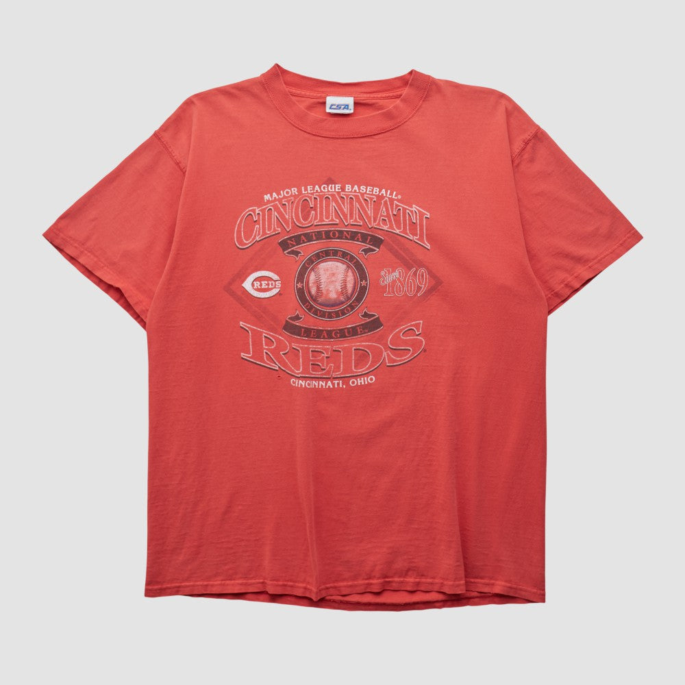 Cincinnati Reds CSA 2000s T-shirt - Red - Vintage T-shirts