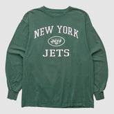 New York Jets NFL 2000s Long Sleeve T-shirt - Green T-shirts
