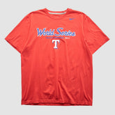 Texas Rangers Nike 2011 T-shirt - Red - Vintage T-shirts