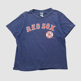 Boston Red Sox Cotton 2000s T-shirt - Navy - XVintage T-shirts