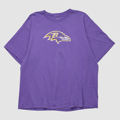 Baltimore Ravens Reebok 2000s T-shirt - Purple T-shirts