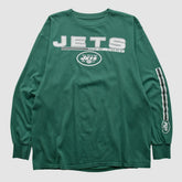 New York Jets Majestic 2010s Long Sleeve T-shirt - Green T-shirts