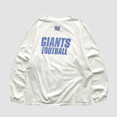 New York Giants 2000s Long Sleeve T-shirt - White T-shirts