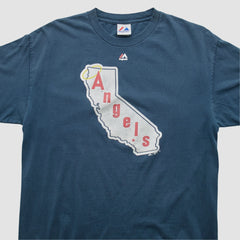 Los Angeles Angels Majestic 2010s T-shirt - Navy - Vintage T-shirts