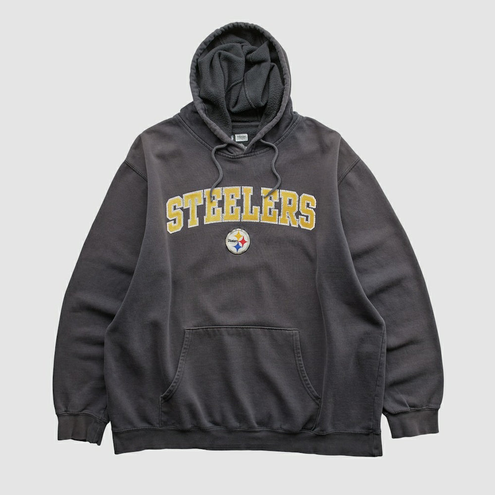 Pittsburgh Steelers NFL 2010s Hooded Pullover Sweatshirt - Black Pullover