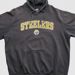 Pittsburgh Steelers NFL 2010s Hooded Pullover Sweatshirt - Black Pullover
