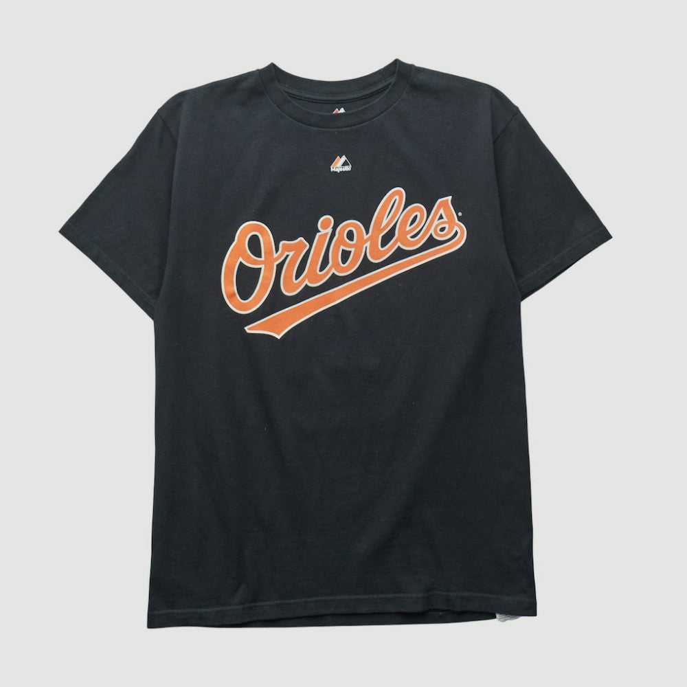 Baltimore Orioles Majestic 2000s T-shirt - Black - Vintage T-shirts