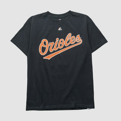Baltimore Orioles Majestic 2000s T-shirt - Black - Vintage T-shirts