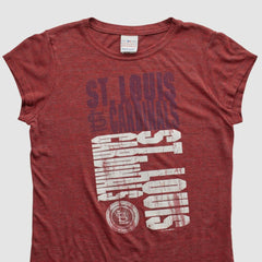 St. Louis Cardinals Genuine Merchandise 2010s T-shirt - Maroon - Vintage T-shirts