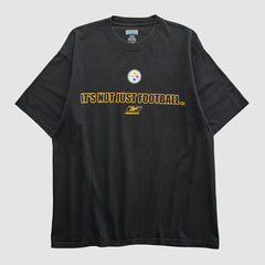 Pittsburgh Steelers Reebok 2000s T-shirt - Black T-shirts