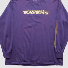 Baltimore Ravens NFL 2010s Long Sleeve T-shirt - Purple T-shirts