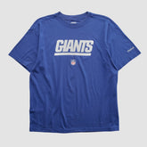 New York Giants Reebok 2000s T-shirt - Blue T-shirts