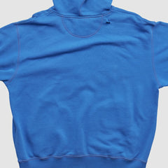 Chicago Cubs Majestic 2000s Hooded Pullover Sweatshirt - Blue - Vintage Pullover