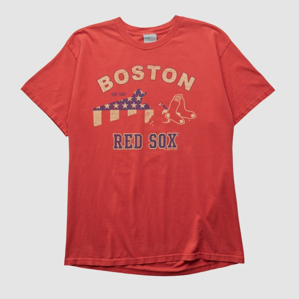 Boston Red Sox Genuine Merchandise 2000s T-shirt - Red - Vintage T-shirts