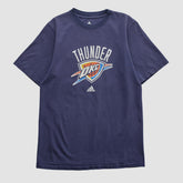 Oklahoma City Thunder 2010s T-shirt Navy Vintage - Adidas