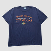 Denver Broncos Russell 1998 T-shirt - Navy T-shirts