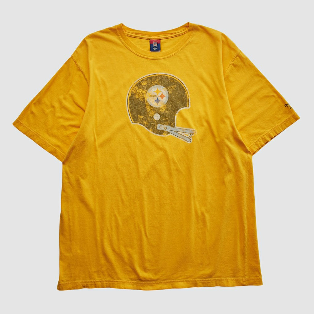 Pittsburgh Steelers Reebok 2000s T-shirt - Yellow T-shirts