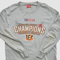Cincinnati Bengals NFL 2005 Long Sleeve T-shirt - Heather Gray T-shirts