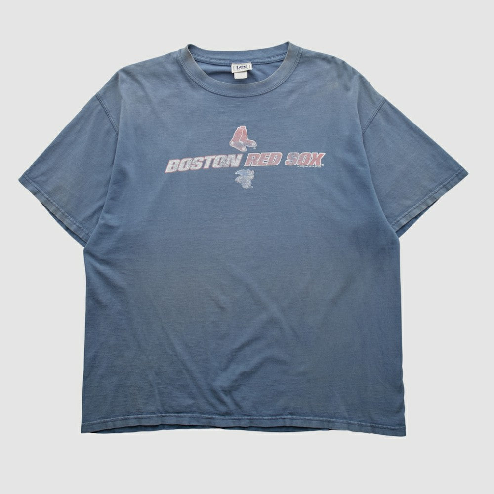 Boston Red Sox Lee Apparel 2000s T-shirt - Blue - XVintage T-shirts