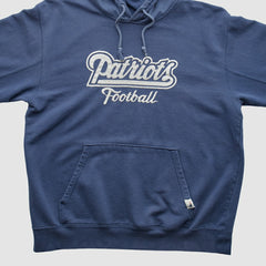 New England Patriots NFL 2000s Hooded Pullover Sweatshirt - Navy Pullover