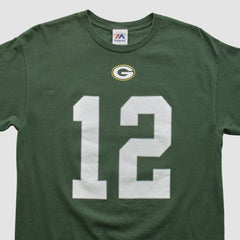 Green Bay Packers Majestic 2000s T-shirt - Green T-shirts