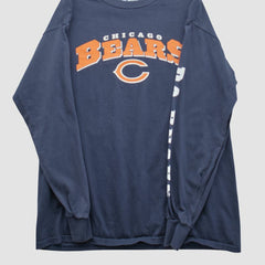 Chicago Bears NFL 2010s Long Sleeve T-shirt - Navy T-shirts