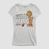 Miami Heat 2013 T-shirt White Vintage - Adidas