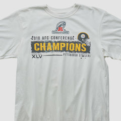 Pittsburgh Steelers Reebok 2010 T-shirt - White T-shirts