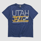 Utah Jazz UNK 2010s T-shirt Navy Vintage - Vintage