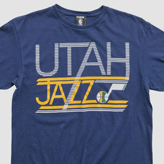 Utah Jazz UNK 2010s T-shirt Navy Vintage - Vintage