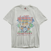 World Series Fruit of The Loom 1988 T-shirt - White - Vintage T-shirts