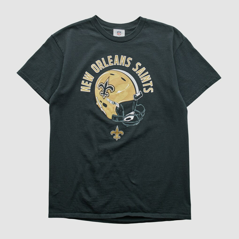 New Orleans Saints NFL 2010s T-shirt - Black T-shirts