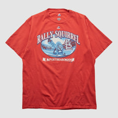 St. Louis Cardinals Majestic 2011 T-shirt - Red - Vintage T-shirts