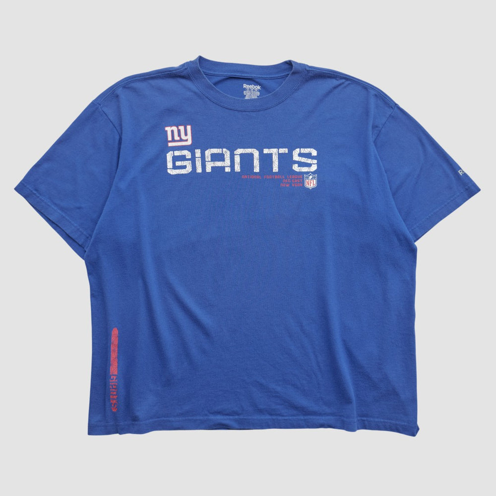New York Giants Reebok 2000s T-shirt - Blue T-shirts