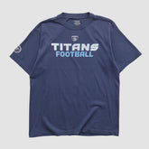 Tennessee Titans Reebok 2000s T-shirt - Navy T-shirts
