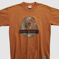 Atlanta Falcons Nutmeg Mills 90s T-shirt - Clay T-shirts