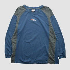 Denver Broncos NFL 2000s Long Sleeve T-shirt - Navy T-shirts