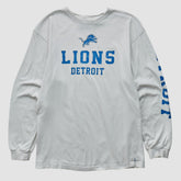 Detroit Lions NFL 2000s Long Sleeve T-shirt - White T-shirts