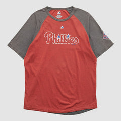 Philadelphia Phillies Majestic 2000s T-shirt - Red - Vintage T-shirts
