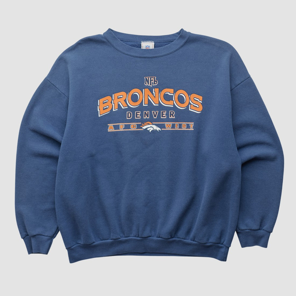 Denver Broncos NFL 2000s Pullover Sweatshirt - Navy Pullover