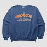 Denver Broncos NFL 2000s Pullover Sweatshirt - Navy Pullover