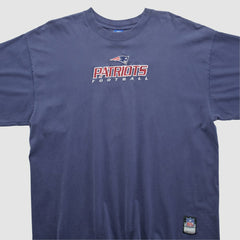 New England Patriots Reebok 2000s T-shirt - Navy T-shirts